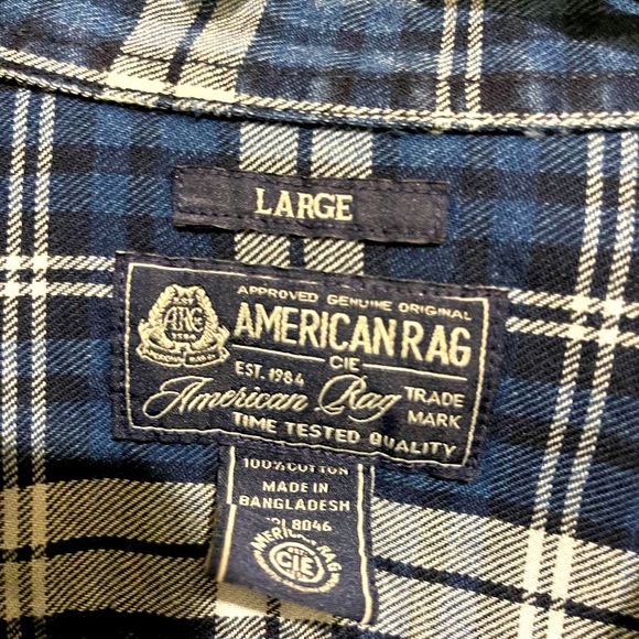 Men’s American Rag Brand Flannel - Picture 3 of 4